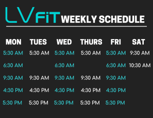 gym schedule